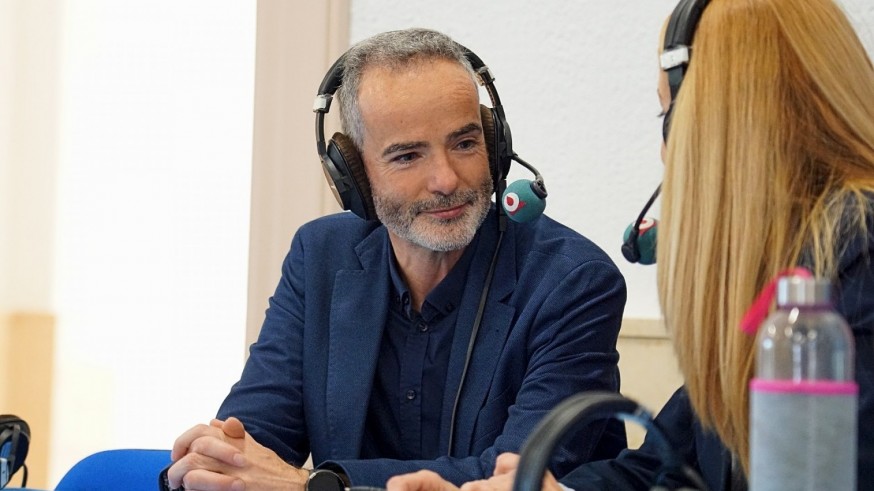 Samuel Baixauli 'a pocas hora antes' de conocerse quién será Rector o Rectora de la UMU