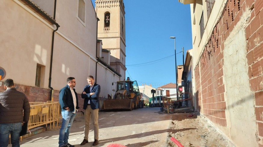 Actualidad de barrios y pedanías. Obras de mejora y mantenimiento en las calles de Sucina
