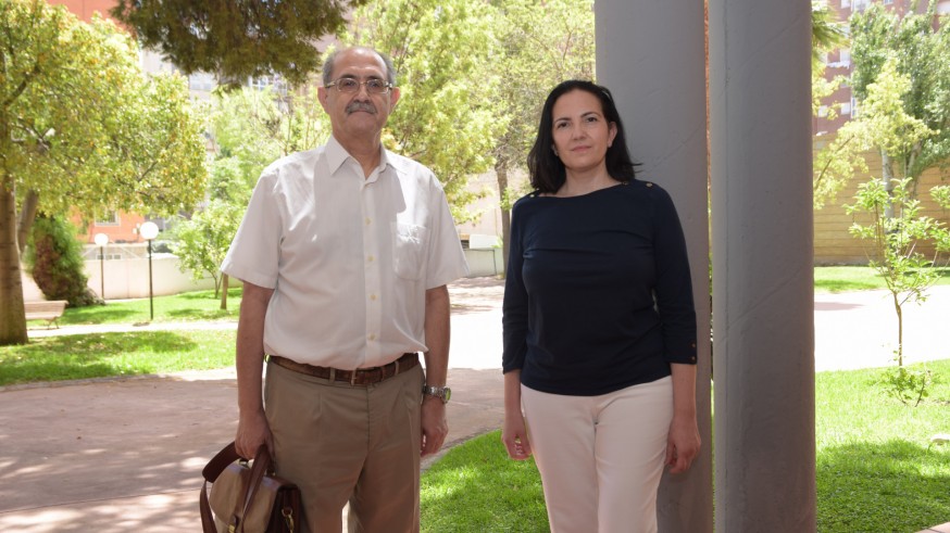 Isidoro y Manuela Guzmán, investigadores de la Politécnica de Cartagena. UPCT