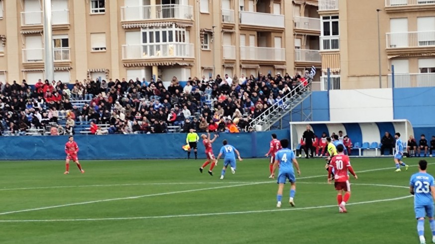 La Minera le corta las alas al Águilas (0-1) 