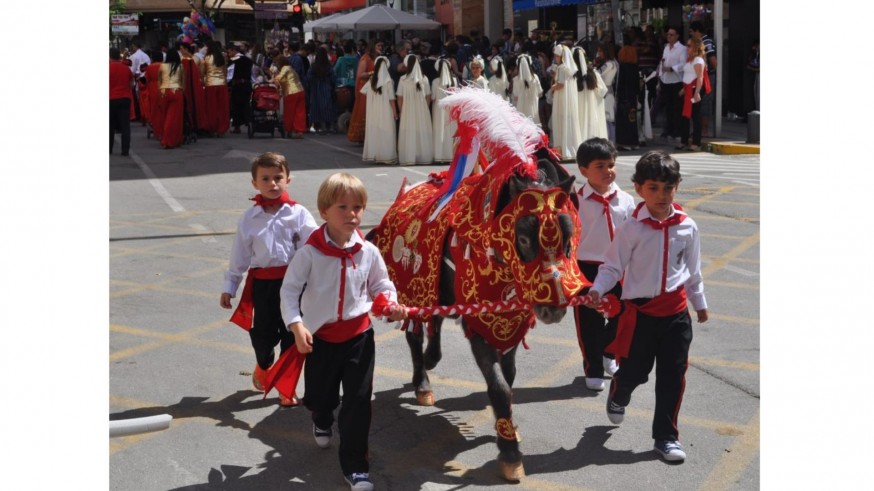 Hoy tiene lugar el Gran Desfile Infantil de Moros y Cristianos de Caravaca de la Cruz
