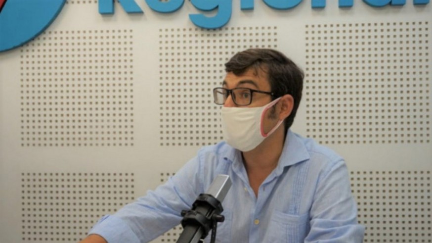 Germán Teruel, en una entrevista anterior en Onda Regional