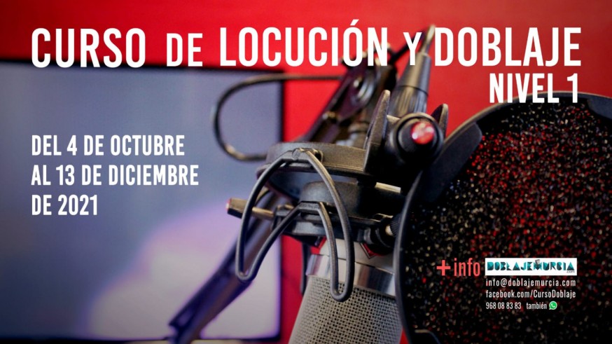 EL ROMPEOLAS. Nueva edición del 'Curso de locución y doblaje' de Sonidovisual en Cartagena