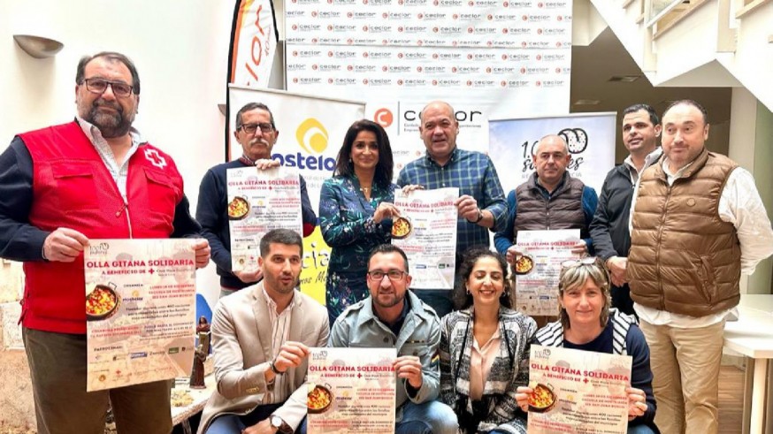 Hostelor ofrecerá su olla gitana solidaria a beneficio de Cruz Roja
