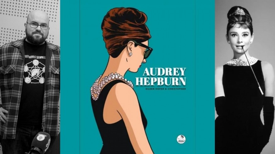 Con Antonio G. Caballer hablamos en Entre viñetas de la novela gráfica 'Audrey Hepburn'