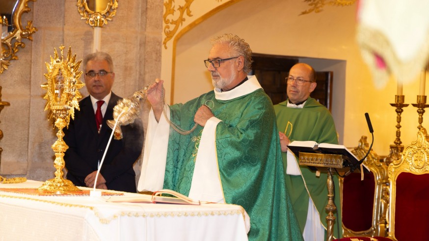 Emilio Andrés, sacerdote de la Vera Cruz "El gran custodio de la cruz es el sufrimiento del peregrino"