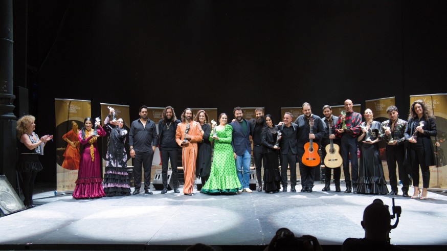 Una Gala de Desplantes en La Unión homenajea bailaores destacados