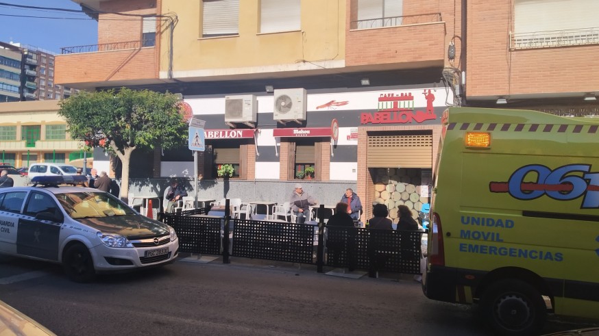 Lugar donde ha ocurrido el suceso en Jumilla