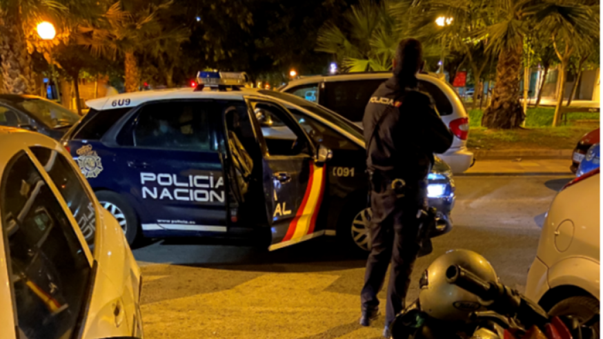detención del individuo que había robado los ciclomotores