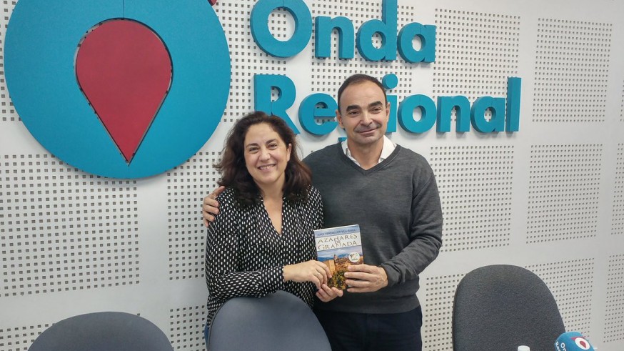 Jordi Verdaguer con Marta Ferrero en Onda Regional