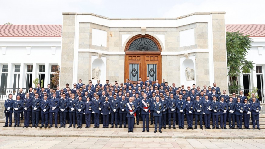 GALERÍA | El Rey preside la entrega de Reales Despachos a los nuevos tenientes del Ejército del Aire