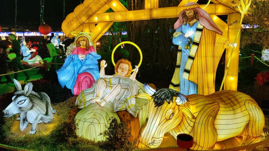 Abre sus puertas ‘Lucidum - Natividad’, el proyecto visual inmersivo del Árbol de Navidad de la Circular en Murcia