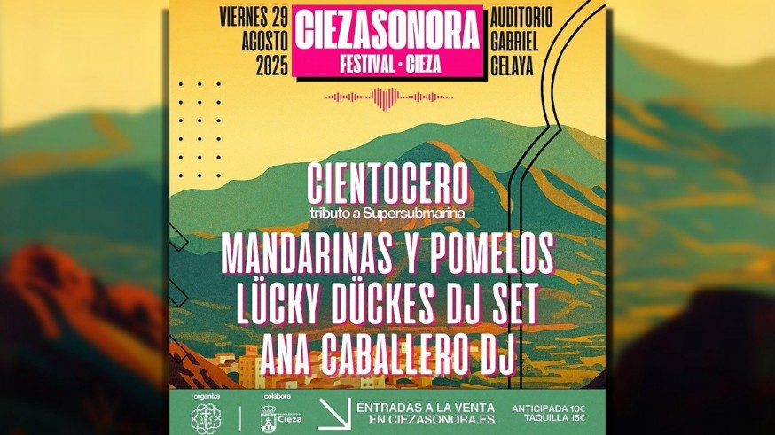 El I Ciezasonora contará con un tributo a Supersubmarina como plato fuerte
