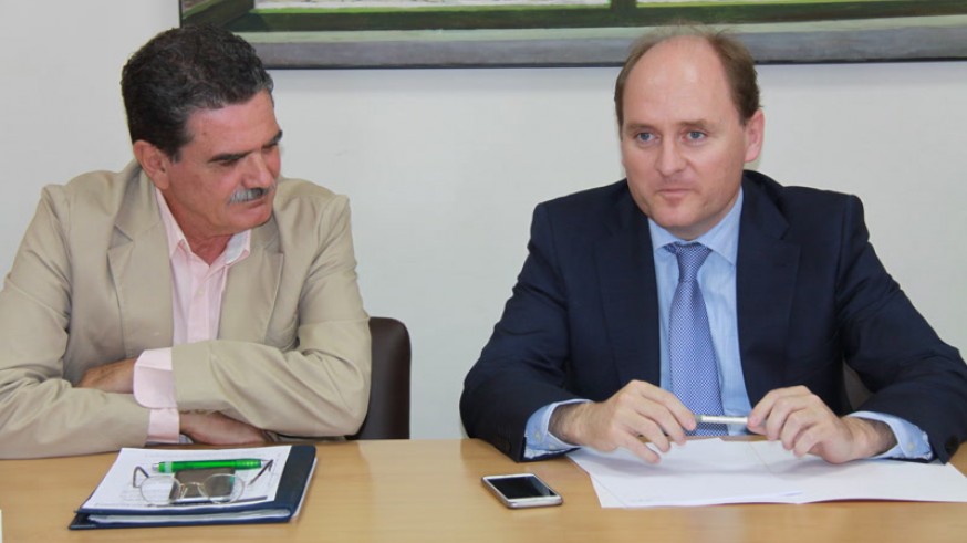Faustino Herrero y José Ramón Carrasco hoy