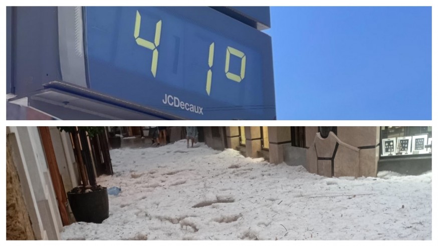 Un mes de julio muy caluroso y muy lluvioso