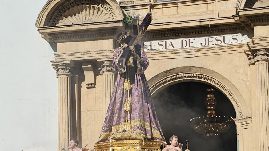 Las obras de Salzillo brillan en la mañana de Viernes Santo murciano