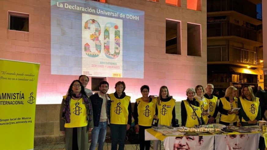 Día de los Derechos Humanos con la petición de garantizar una llegada segura a los migrantes