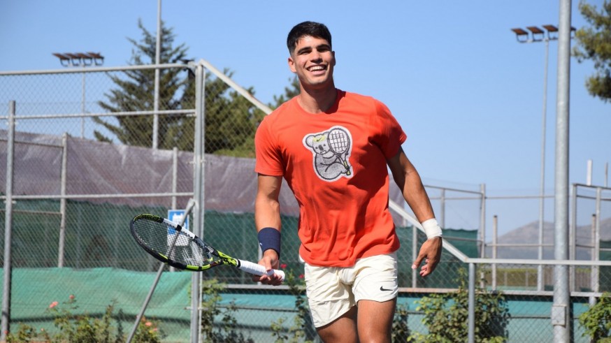 Carlos Alcaraz: "Tengo el trofeo de Wimbledon en el salón, no lo quiero olvidar"