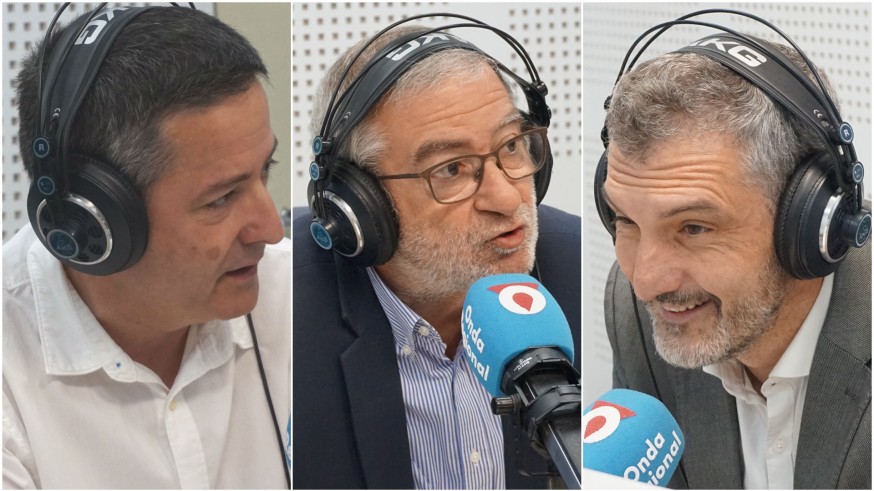 Ujaldón, Castillo y Urralburu, en la tertulia política de ORM