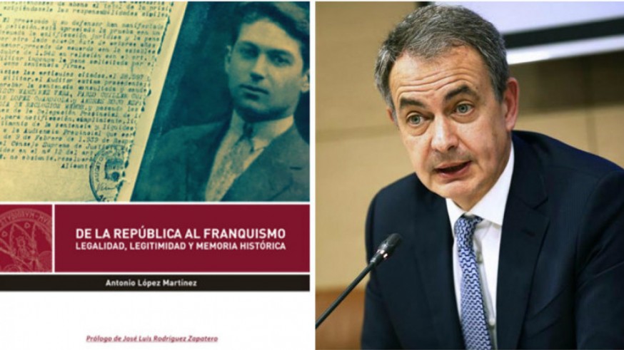 Rodríguez Zapatero prologa el libro del profesor Antonio López
