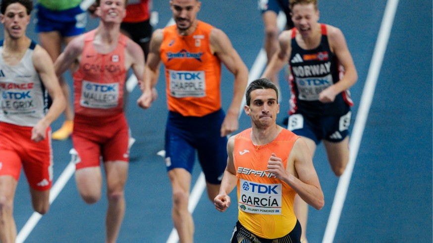 Mariano García mete el turbo y se cuela a lo grande en la final mundialista