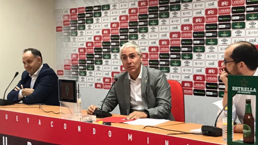 Mauricio García de la Vega: "El Real Murcia es un club grande"