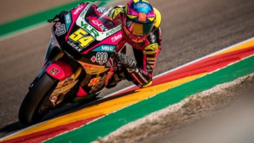 Aldeguer exhibe su talento en Aragón con un gran séptimo puesto