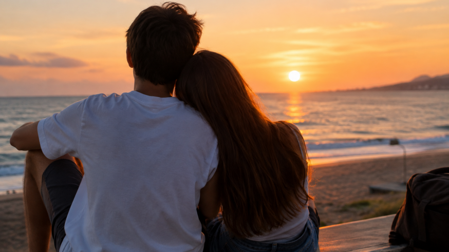 El reto de la distancia en el primer amor