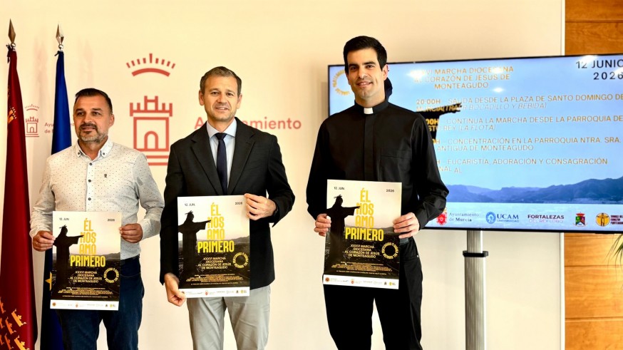 Murcia celebra el centenario del Sagrado Corazón con la 36ª Marcha Diocesana a Monteagudo