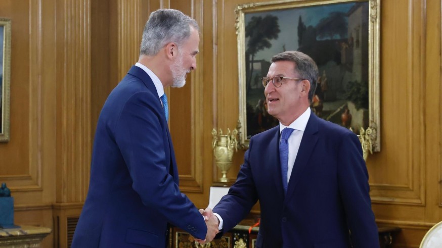 El Rey propone a Núñez Feijóo como candidato a la investidura