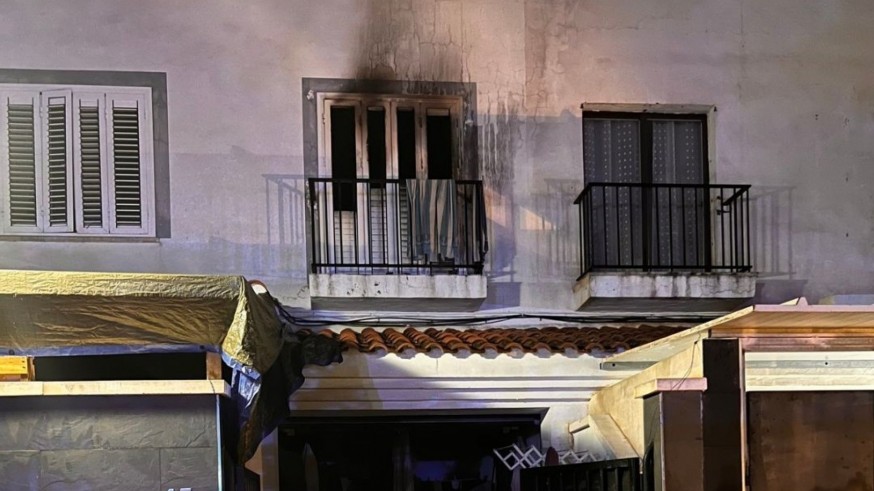 Seis personas heridas en el incendio de una vivienda en Águilas