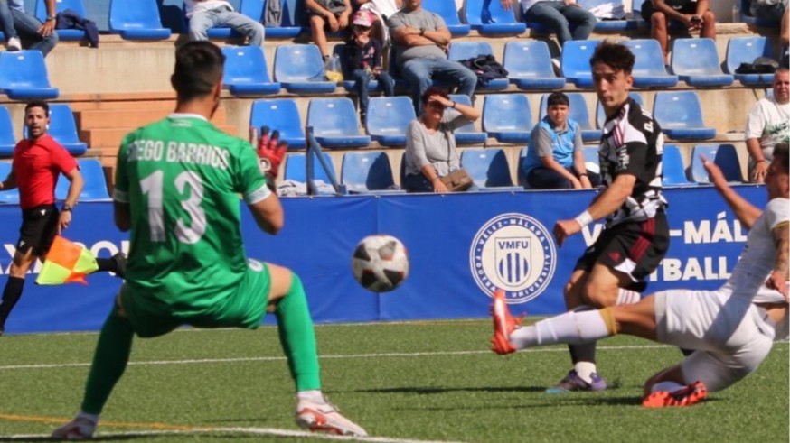 El Cartagena B se complica en Vélez (1-0)