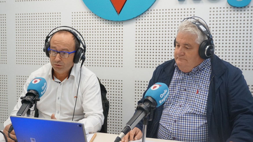 Juan Antonio Ortega y Roberto Barceló en Onda Regional