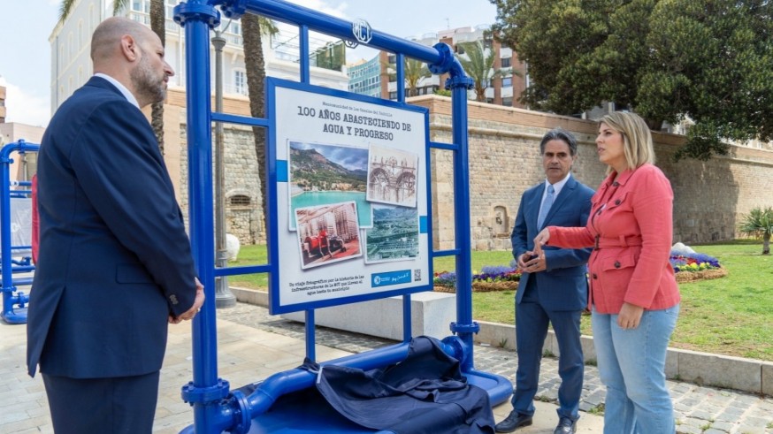 Cien años de historia de la Mancomunidad de Canales del Taibilla en una exposición itinerante