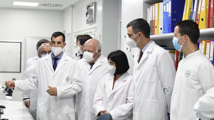 Pedro Sánchez anuncia que en verano habrá vacuna española contra la covid