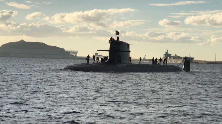 El submarino S-81 “Isaac Peral” regresa a Cartagena tras su primera misión con la OTAN