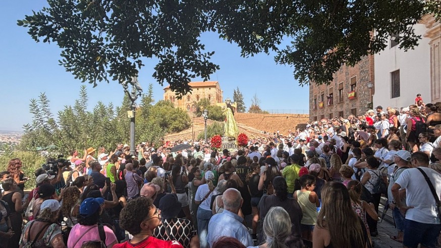 La bajada de La Fuensanta marca el inicio de la Feria de Murcia
