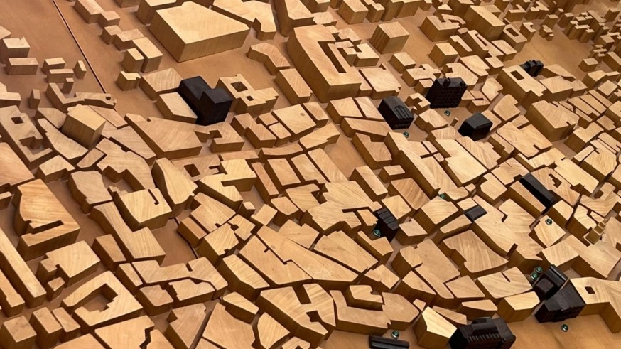 Destrucción baños árabes y Gran Vía