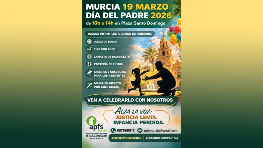 Ignacio Herranz: "En la Región puedes tardas 8 meses en obtener medidas provisionales para ver a tus hijos"