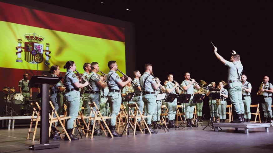 GALERÍA | Concierto conmemorativo de la Legión como escolta del Cristo del Rescate de Lorca