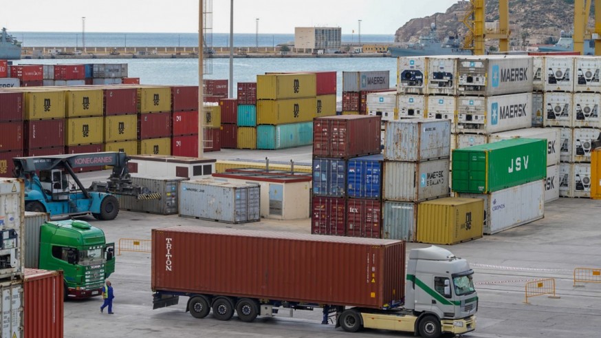 La línea marítima de mercancías Cartagena-Lanzarote estará conectada con el norte de España a través del ferrocarril 