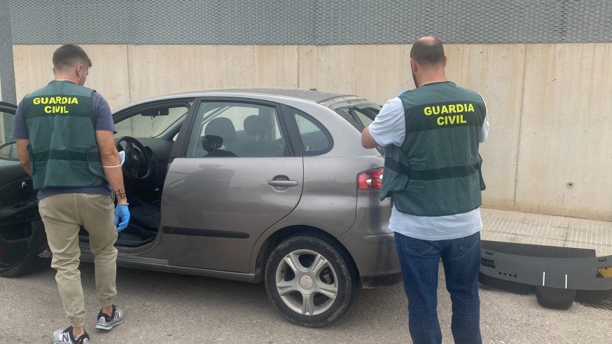 Detenida una banda que se dedicaba al robo de vehículos y su uso en "alunizajes" en Alicante y Murcia