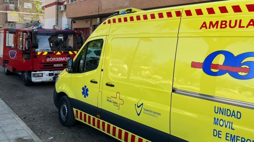 Rescatan muerta a una persona de 80 años de una casa en Murcia y trasladan al hospital a su hijo de 60