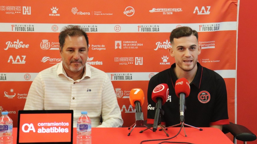 Cristian Povea: "Más que presión, lo que tengo es ilusión por jugar en el Jimbee"