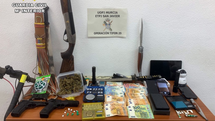 Desarticulado un grupo criminal dedicado al tráfico de drogas en Los Alcázares