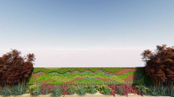 VIVA LA RADIO. Martes verde. Cartagena presenta otro nuevo jardín vertical, en Paseo de Alfonso XIII
