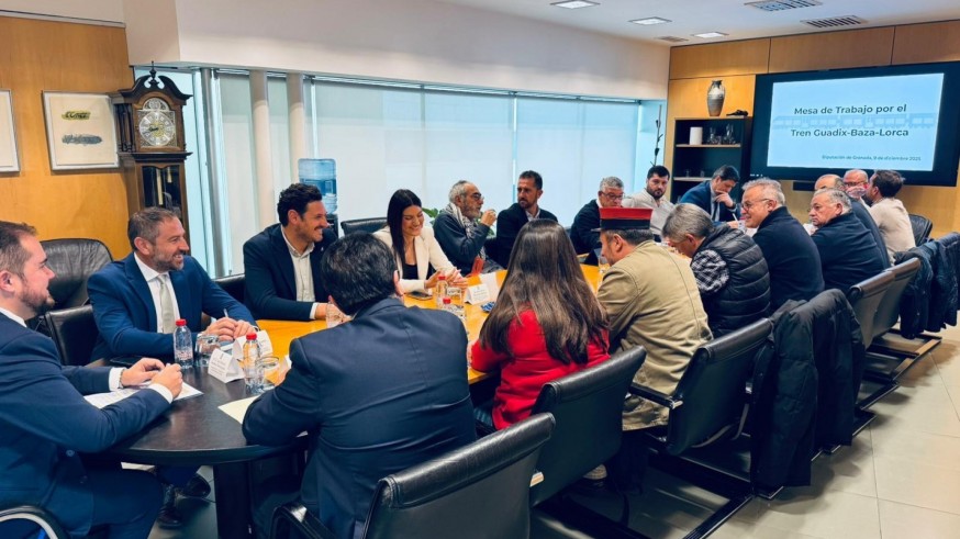 Piden al Ministerio de Transportes retomar la reapertura de la línea férrea Lorca-Guadix