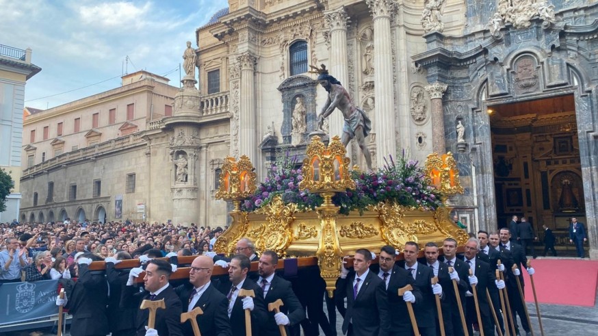 La Magna Procesión inunda Murcia de fieles llegados de toda la Región