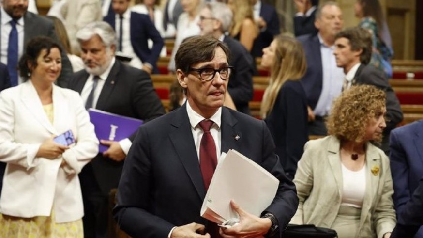 Salvador Illa, investido presidente de la Generalitat