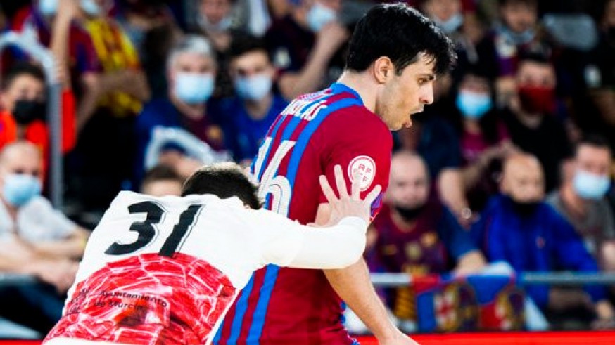 ElPozo pierde en un encuentro intenso ante el Barça (2-1)